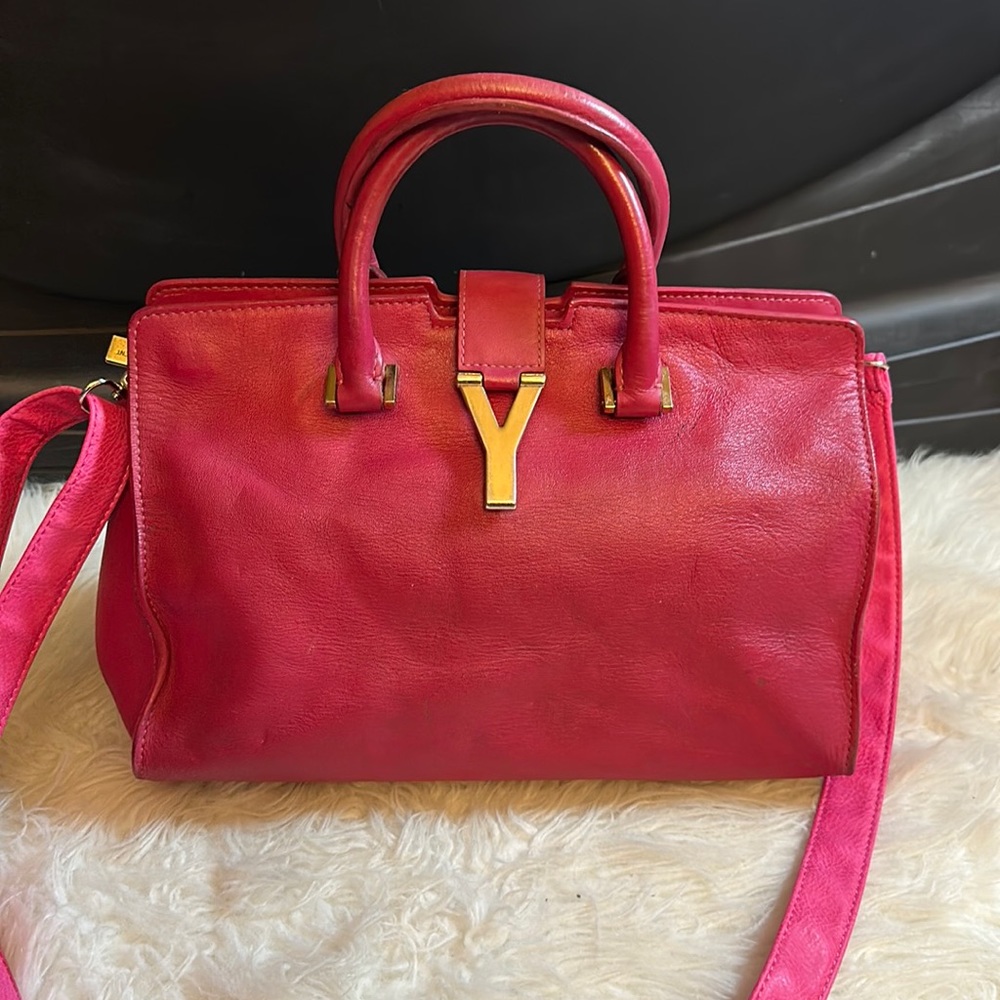 Yves Saint Laurent Hand Bag  Pink Leather (Feel free to make an offer)